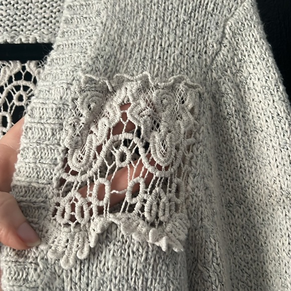 Gimmicks long length cardigan with lace details - Picture 4 of 6